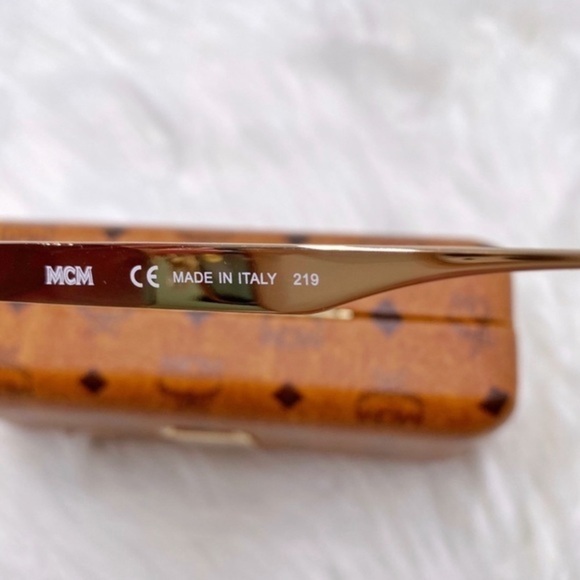 New MCM Round Aviator 58mm Pink Sunglasses main image 13